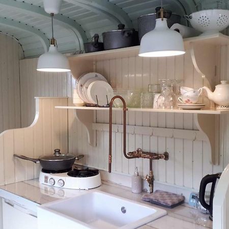 Pipowagen Overnachting Het Houten Huis Zaltbommel Esterno foto